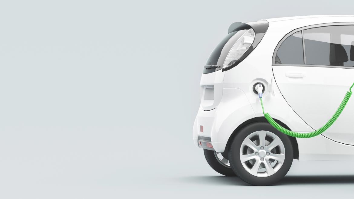 Elektroauto beim Laden