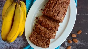 Bananen und Bananenbrot