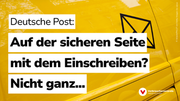Check hier unser Post-Ärger-Tool