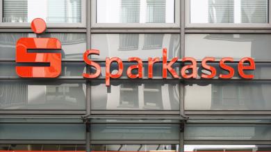 Logo Sparkasse mit Gebäude, Sparkasse Hannover