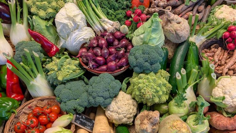 Verschiedene Gemüsesorten