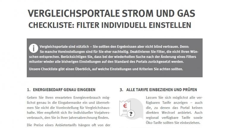 Cover Vergleichsportale Strom und Gas