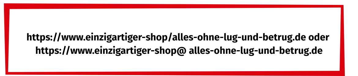 Beispielhafte, nicht existierende URL zur Veranschaulichung