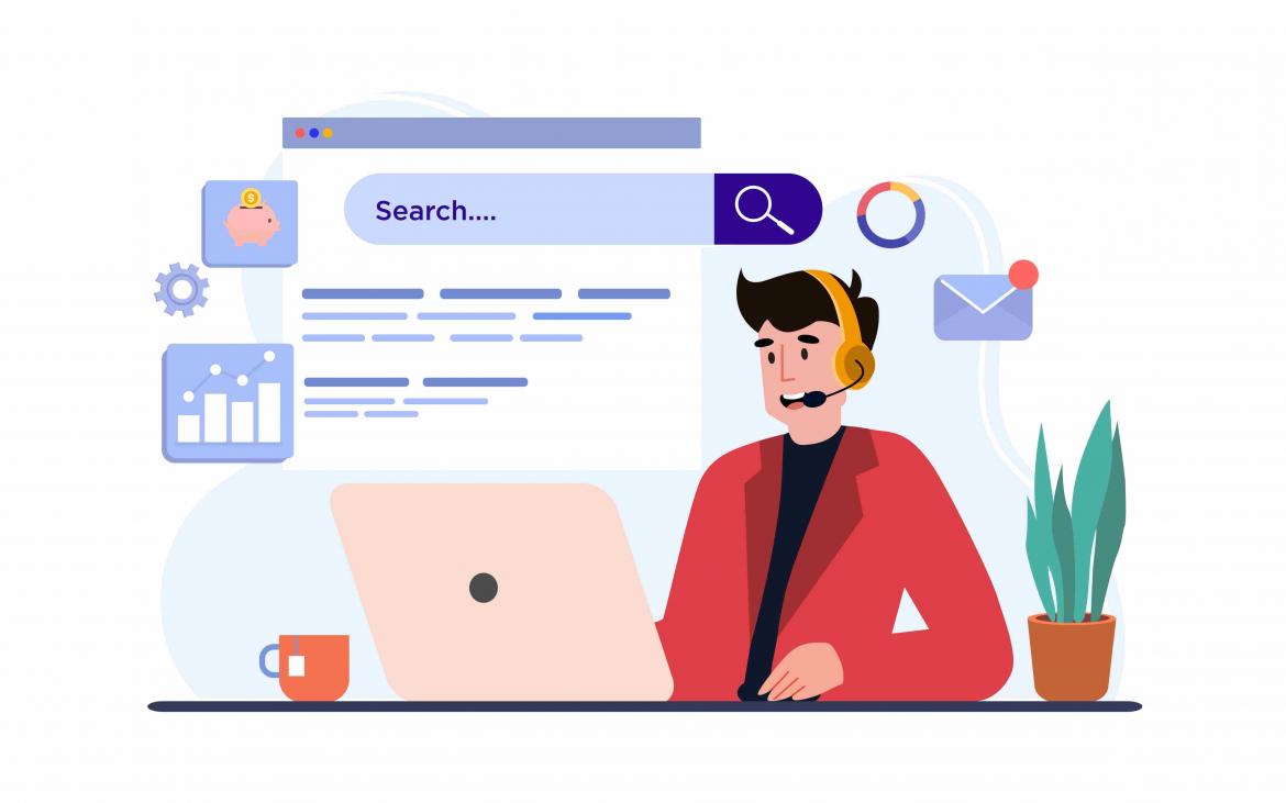 Stelle Büroassistenz Grafik