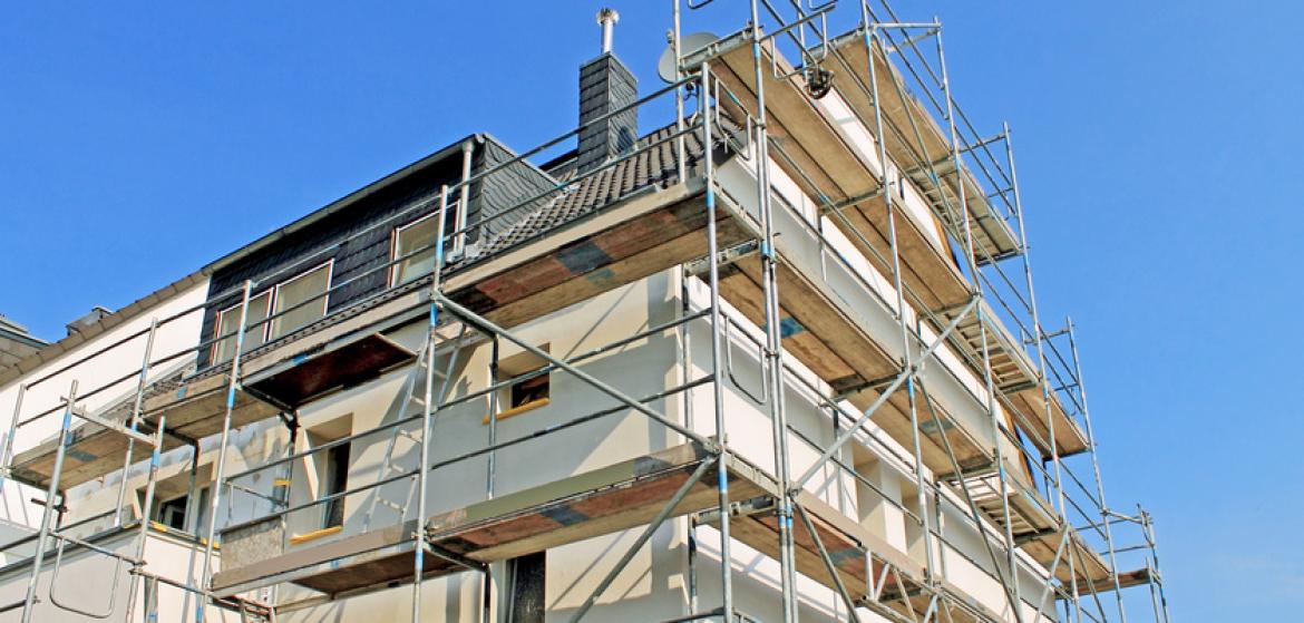 Haus wird saniert