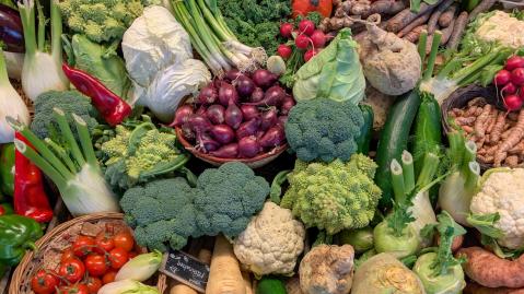 Verschiedene Gemüsesorten