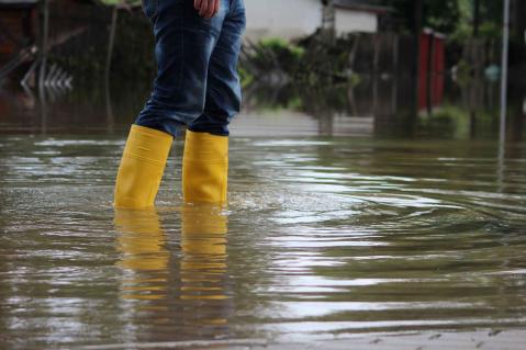 Hochwasser Überschwemmung