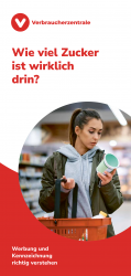 Cover Wie viel Zucker ist wirklich drin? Frau hält Instantgericht in Hand
