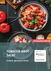 Tomaten-Brot-Salat in Schale